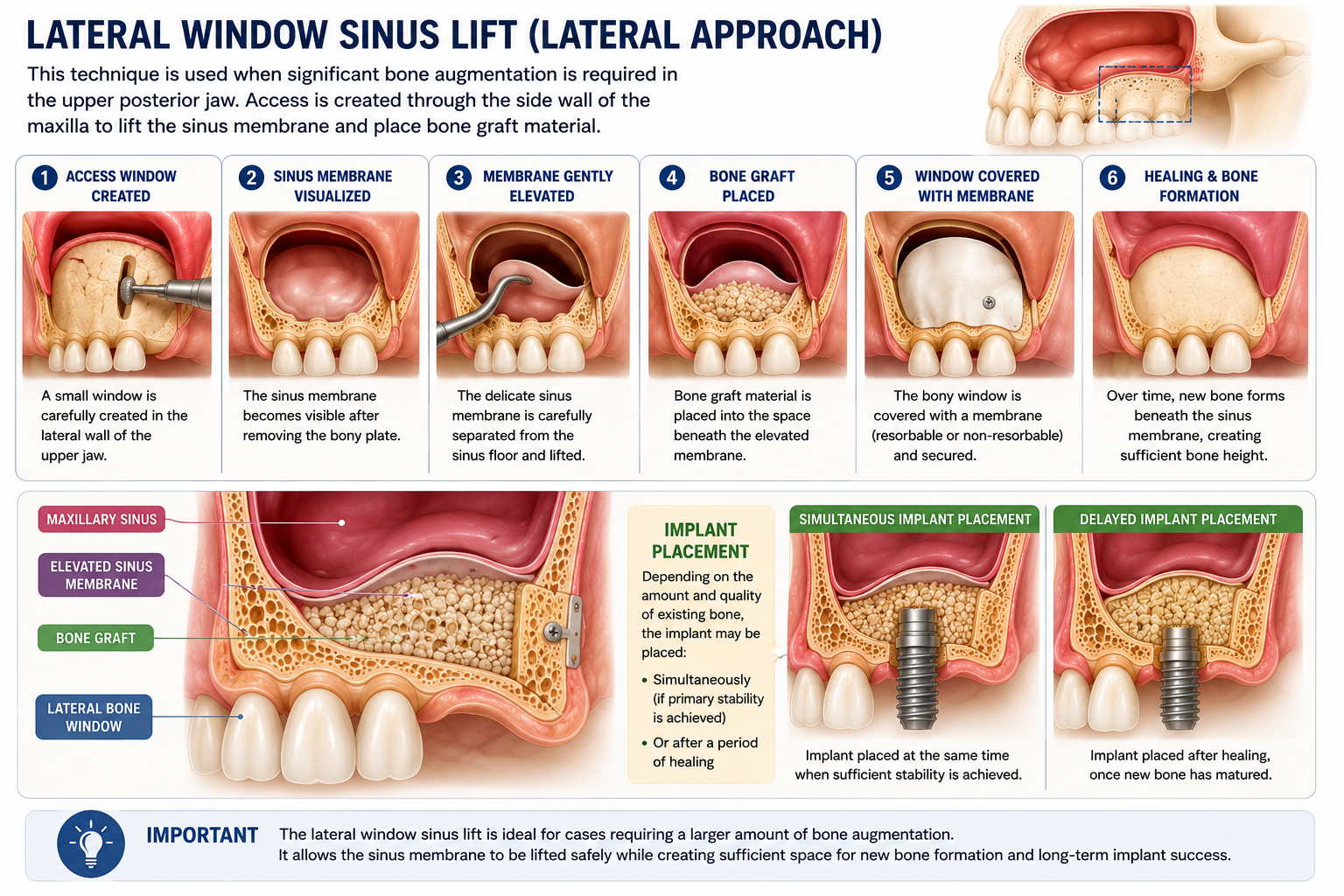 Lateral Sinus Lift